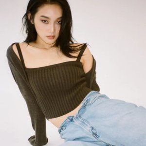 Uniform Person - MIA top Chocolate